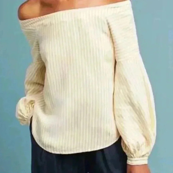 Maeve Clotille Off The Shoulder Blouse - Picture 1 of 11
